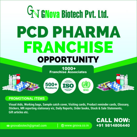 GNova Biotech Pvt. Ltd. – Best pcd pharma franchise in india