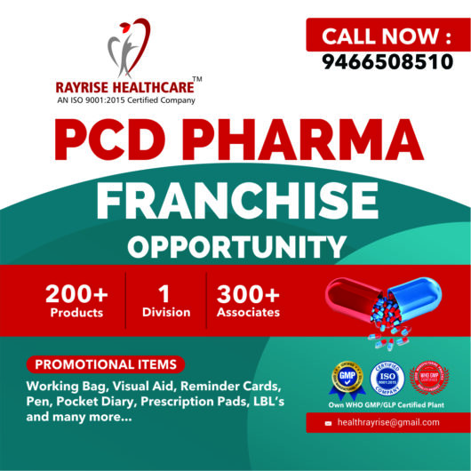 Rayrise Healthcare – Low-Investment PCD Pharma Franchise in India