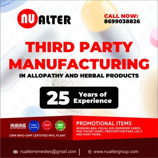 NU Alter- Best Third party manufacturing in Allopathy and Herbal products in India