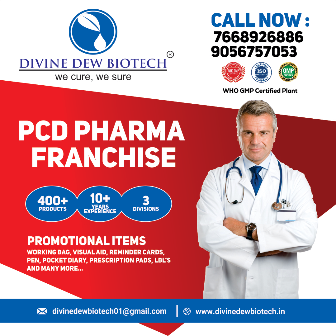 Divine Dew Biotech – PCD Pharma Franchise with WHO GMP Certified Products