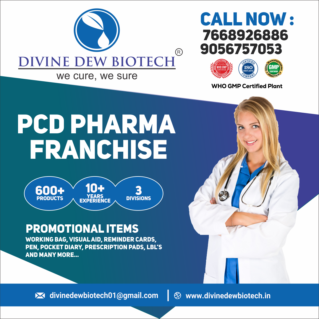 Divine Dew Biotech – PCD Pharma Franchise with WHO GMP Certified Products
