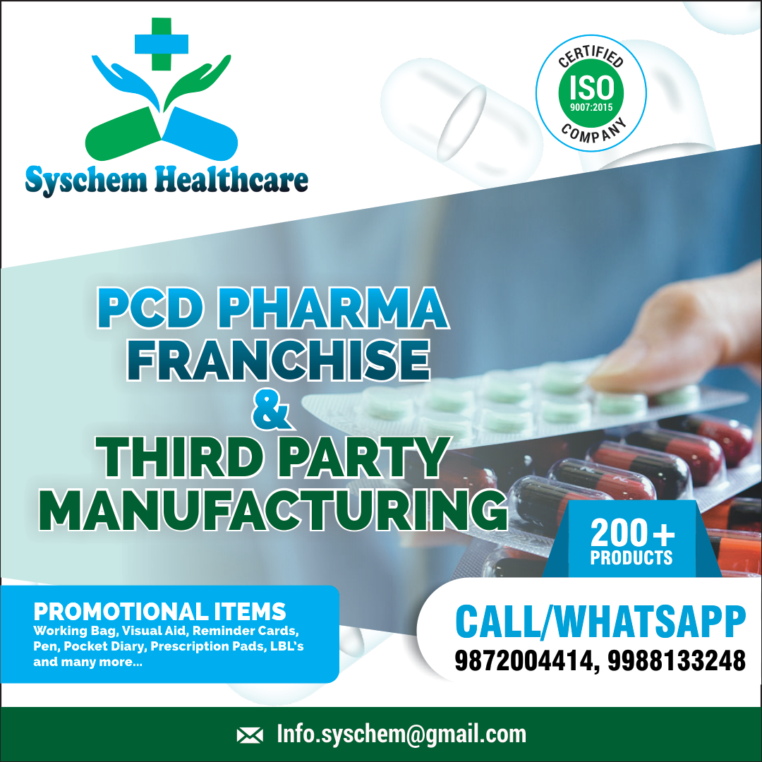 Syschem Healthcare – PCD Pharma Franchise Third Party Manufacturing Company in India