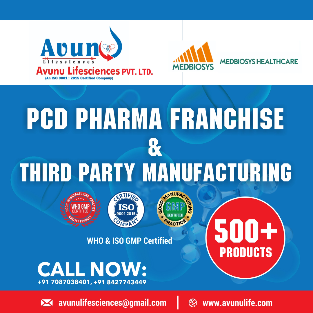 Avunu Lifesciences Private Limited – Best PCD Pharma Franchise company