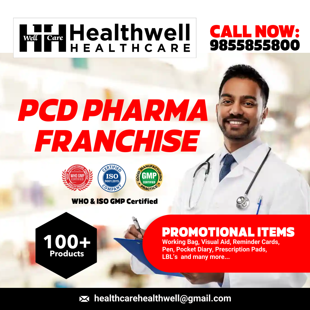 Healthwell Healthcare – Best PCD Pharma Franchise in India