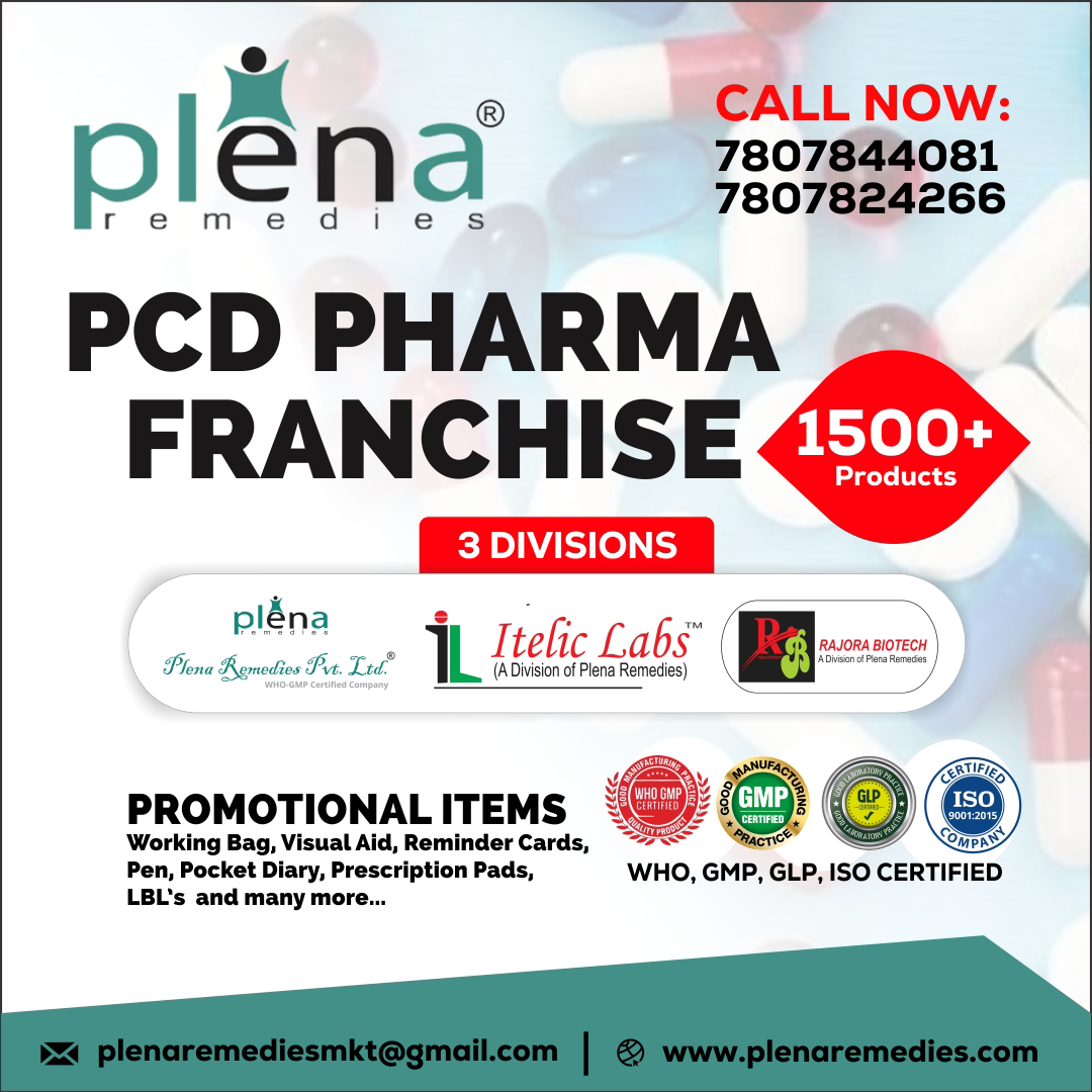 Plena Remedies Pvt. Ltd. – PCD Pharma Franchise Company