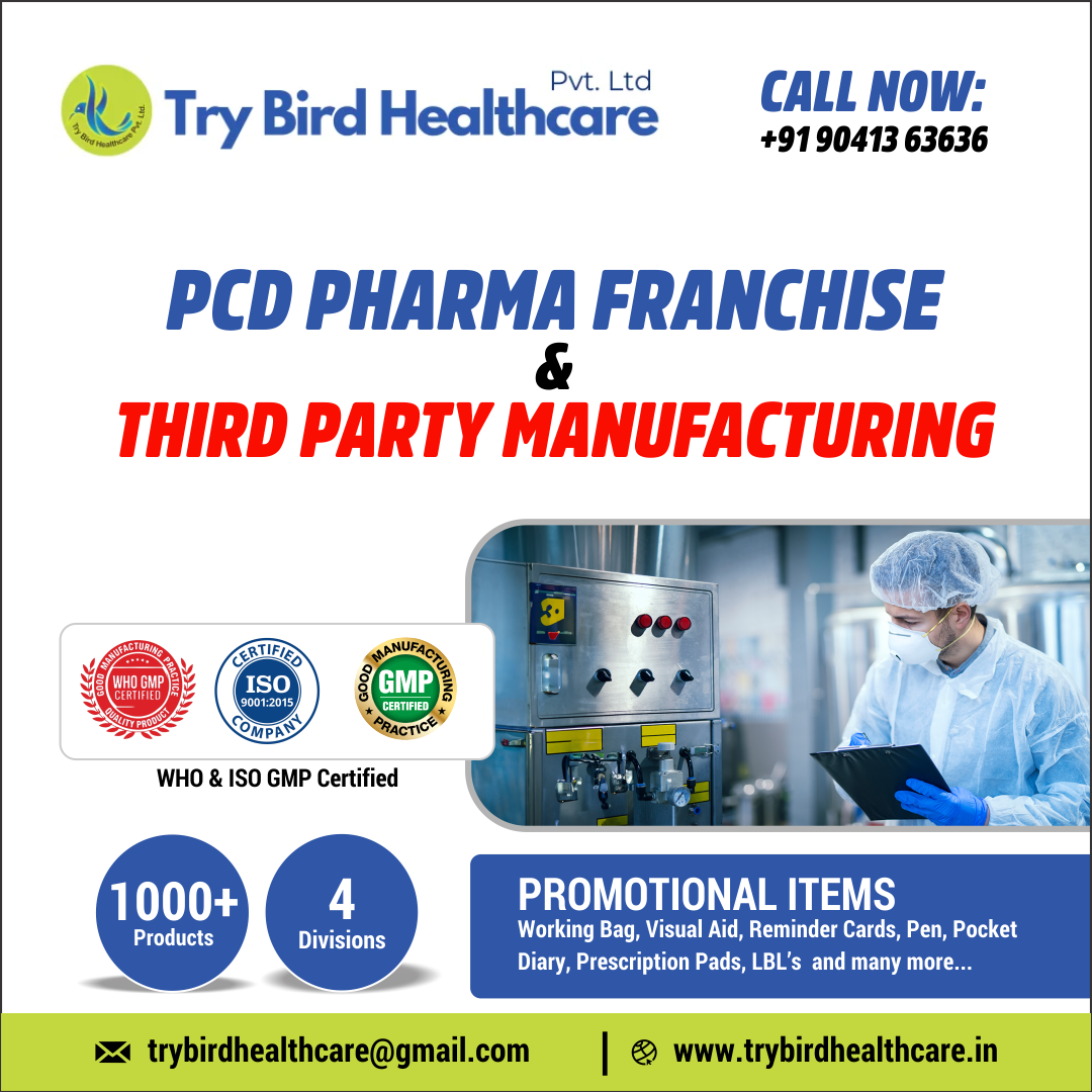 Try Bird Healthcare – PCD Pharma Franchise or Third Party Manufacturing